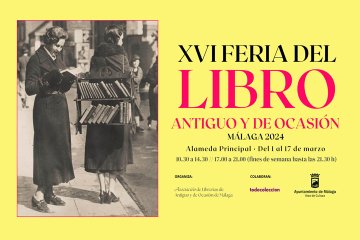 Feria del libro antiguo y de ocasión de Málaga 2024