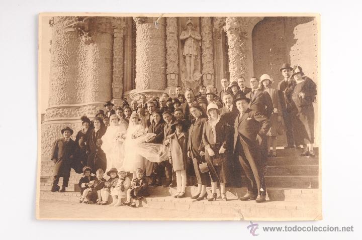 Fotografía oficial boda antigua