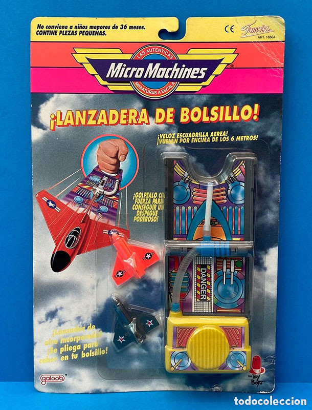 Lanzadera Micro Machines.