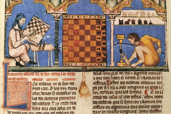 Facsímil Libro de Ajedrez, Dados y Tablas. Alfonso X