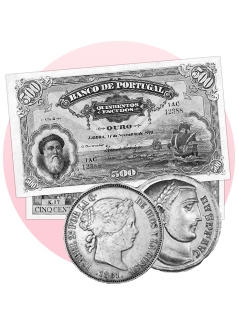 Münzen und Banknoten