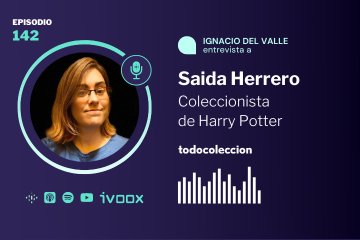 Saida Herrero, coleccionista de Harry Potter