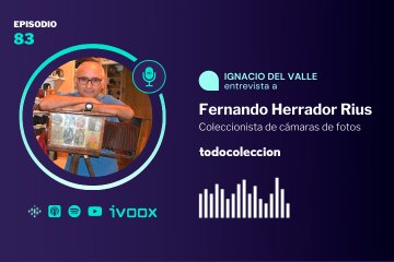 Fernando Herrador, coleccionista de cámaras