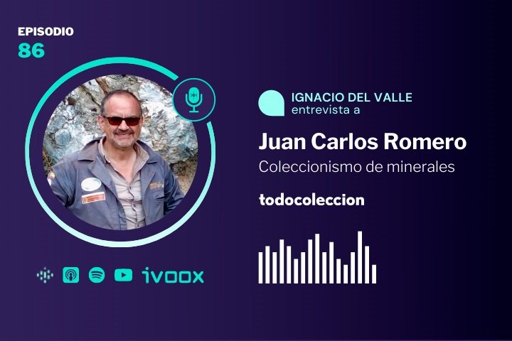 Juan Carlos Romero, coleccionismo de minerales