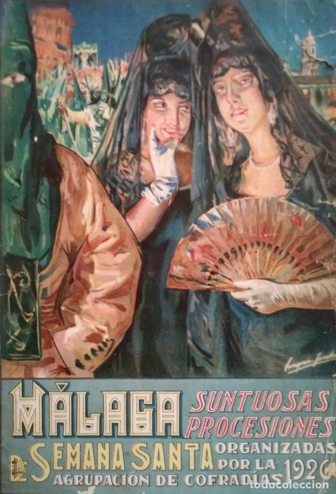 Cartel Semana Santa Málaga 1926