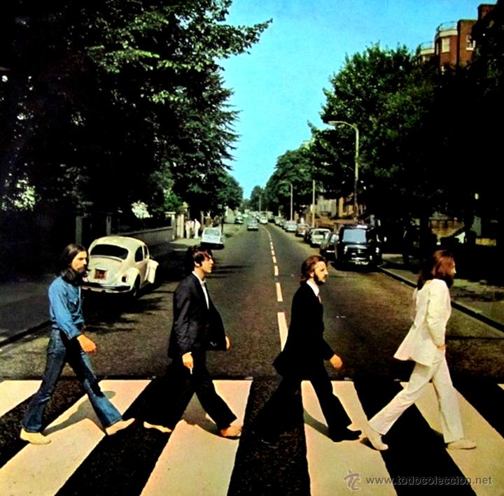 The Beatles cruzando la calle