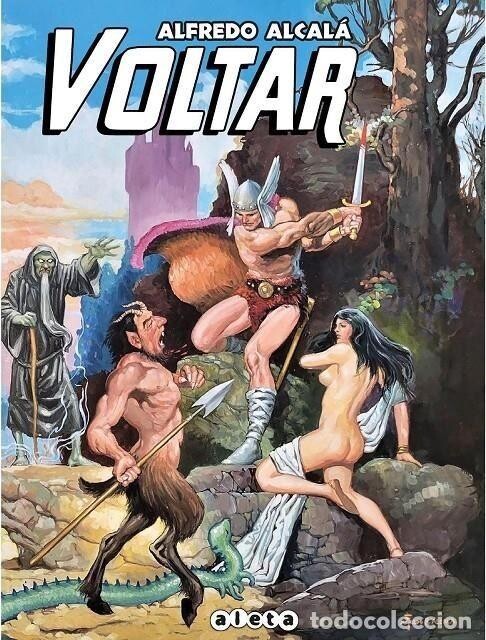 Voltar el vikingo, obra maestra de Alfredo Alcalá