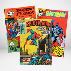 Kauf und Verkauf von alten Comics und spanischen Tebeos