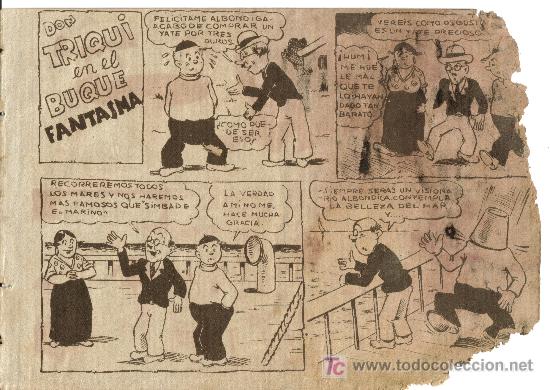 Tebeos: DON TRIQUI ( AMELLER ) ORIGINALES 1943 - 194 ? LOTE - Foto 2