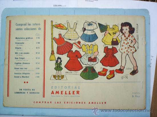 Tebeos: BLANCANIEVES Y LOS 5 GIGANTES --NUMERO 2-EDITORIAL AMELLER - Foto 2