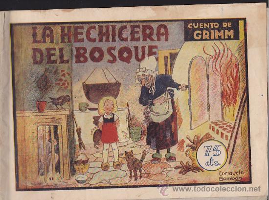Tebeos: COMIC ILUSTRADO POR BOMBON LA HECHICERA DEL BOSQUE - Foto 1
