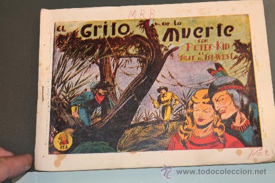 Tebeos: Peter Kid el Tigre del Far West 21 Editorial Ameller Original - Foto 1