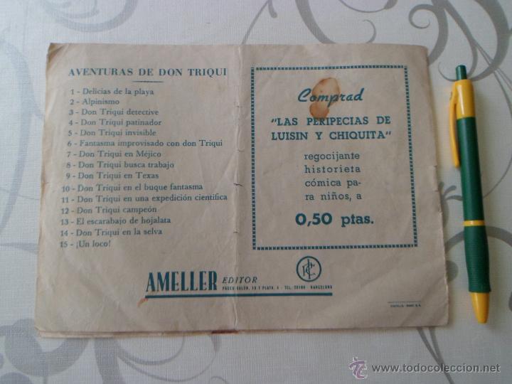 Tebeos: Don Triqui, n&ordm; 15 - UN LOCO - Foto 2