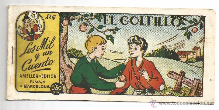 Tebeos: LOS MIL Y UN CUENTO .- AMELLER EDITOR .- EL GOLFILLO N&ordm; 125 - Foto 1