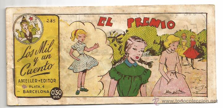 Tebeos: LOS MIL Y UN CUENTO .- AMELLER EDITOR .- EL PREMIO N&ordm; 285 - Foto 1