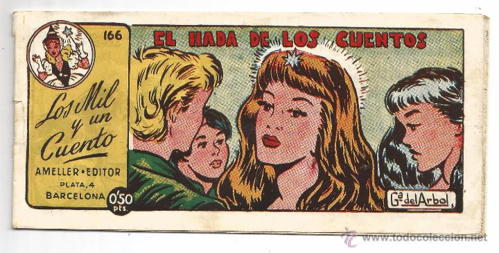 Tebeos: LOS MIL Y UN CUENTO .- AMELLER EDITOR .- EL HADA DE LOS CUENTOS N&ordm; 166 - Foto 1