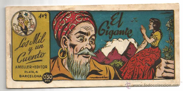 Tebeos: LOS MIL Y UN CUENTO .- AMELLER EDITOR .- EL GIGANTE N&ordm; 109 - Foto 1