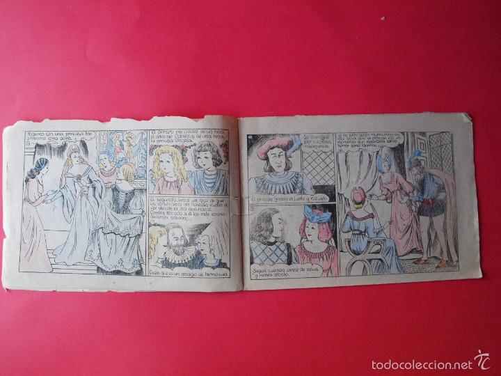 Tebeos: EL PR&Iacute;NCIPE PERFECTO - CUENTO DE GRIMM - AMELLER EDITOR - CIRCA 1945. - Foto 3
