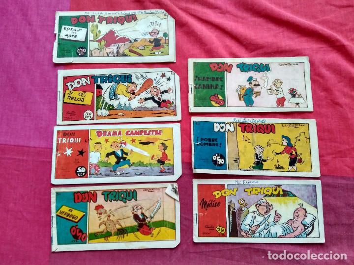 Tebeos: Don Triqui - 7 c&oacute;mics originales - Editorial Ameller - 1952 - Foto 1