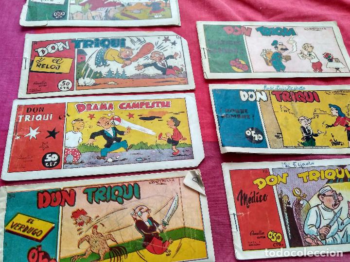 Tebeos: Don Triqui - 7 c&oacute;mics originales - Editorial Ameller - 1952 - Foto 2