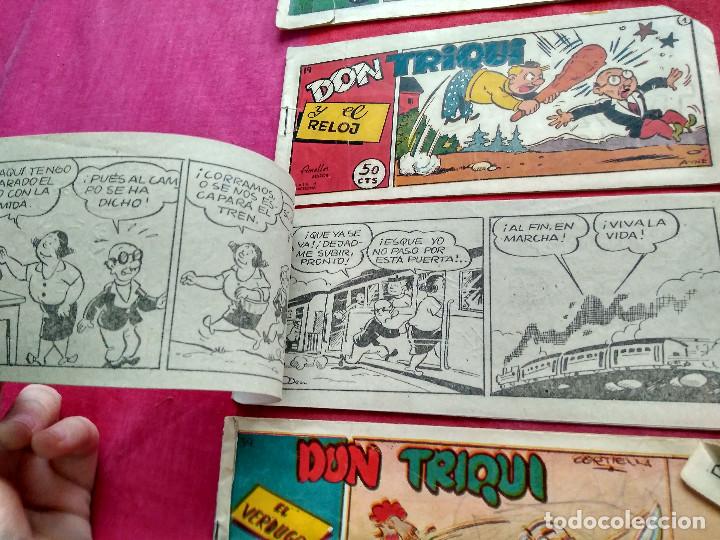 Tebeos: Don Triqui - 7 c&oacute;mics originales - Editorial Ameller - 1952 - Foto 3