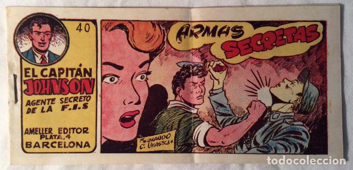 Tebeos: EL CAPIT&Aacute;N JOHNSON N 40 - ARMAS SECRETAS - Foto 1