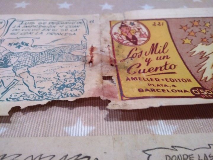 Tebeos: LOS MIL Y UN CUENTO 221 EL PASTORCILLO VALIENTE - Foto 3