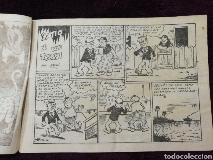 Tebeos: Comic El tio de Don Triqui ORIGINAL - Foto 2