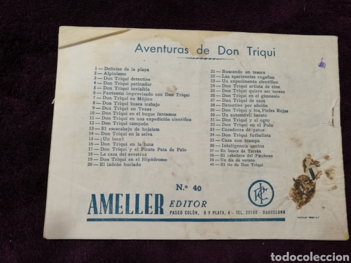 Tebeos: Comic El tio de Don Triqui ORIGINAL - Foto 3