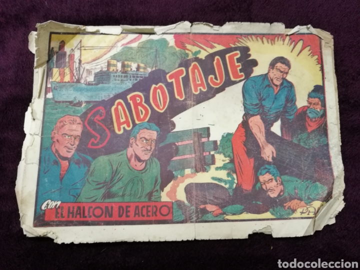 Tebeos: Comic El Halc&oacute;n de Acero Ameller 1946 ORIGINAL - Foto 1