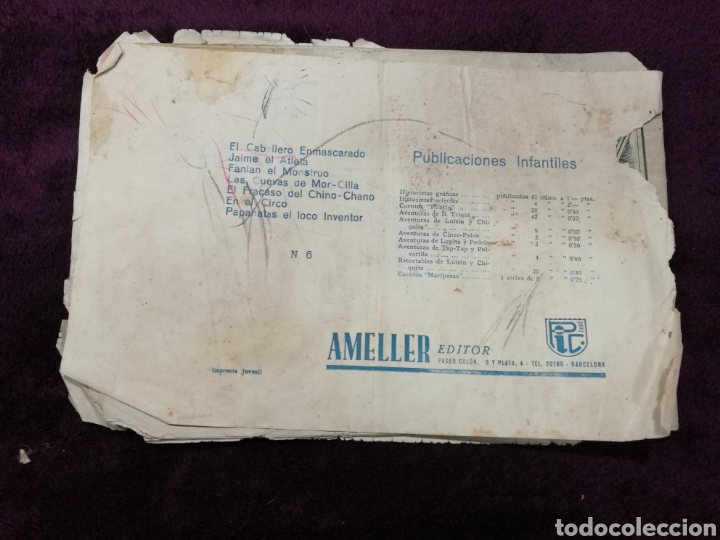 Tebeos: Comic El Halc&oacute;n de Acero Ameller 1946 ORIGINAL - Foto 4
