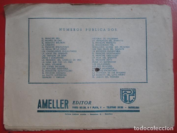 Tebeos: TEBEO LA NI&Ntilde;A QUE PISO UN PAN CUENTO DE ANDERSEN AMELLER - Foto 2