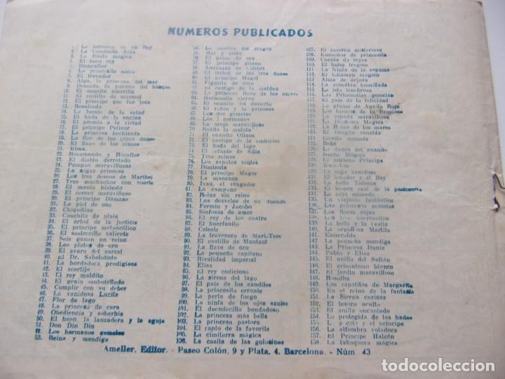 Tebeos: COLECCI&Oacute;N PRINCESA N&Uacute;M.43 - EL REY MALDITO - Foto 2