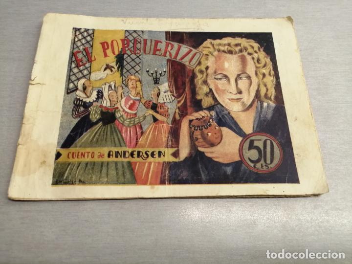 Tebeos: CUENTOS PILAR&Iacute;N N&ordm; 12: EL PORQUERIZO - CUENTO DE ANDERSEN / AMELLER ORIGINAL - Foto 1