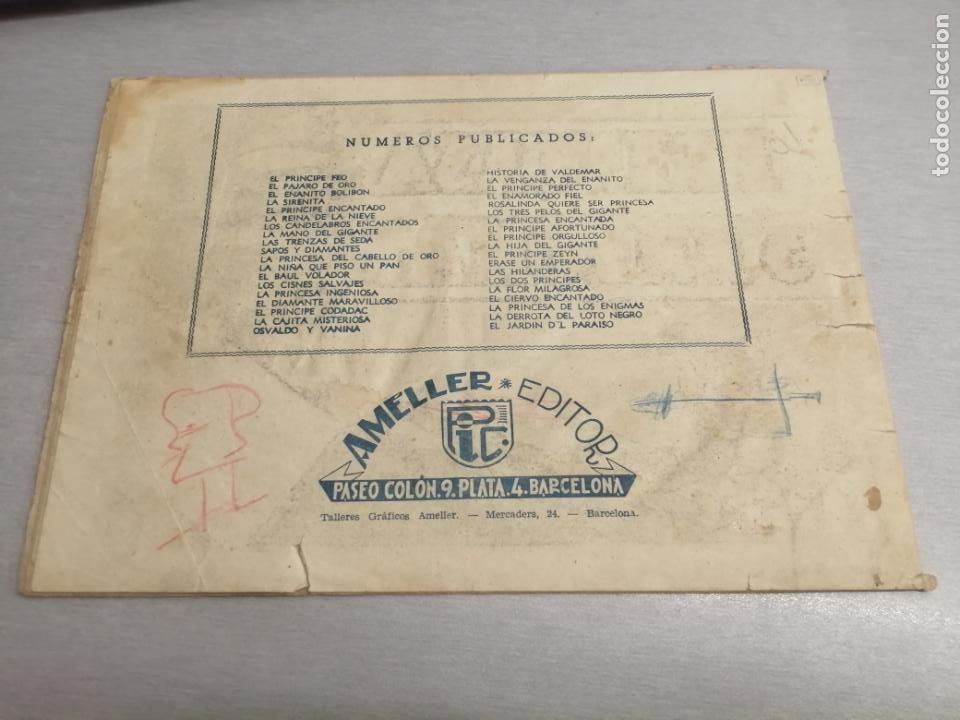 Tebeos: LA PRINCESA DE LOS 3 ENIGMAS / AMELLER ORIGINAL N&ordm; 78 - Foto 2