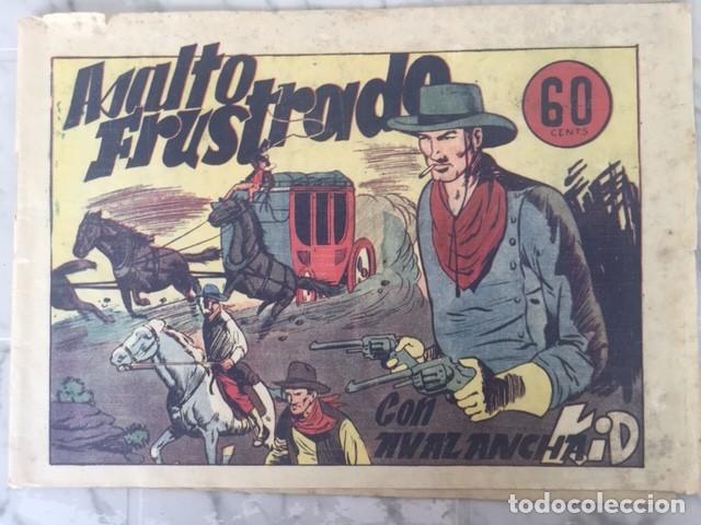 Tebeos: AVALANCHA KID N&ordm; 5 - Asalto frustado - Original - Ameller Editor - Foto 1