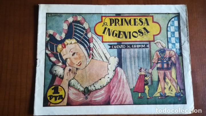 Tebeos: LA PRINCESA INGENIOSA MONOGR&Aacute;FICOS AMETLLER - Foto 1