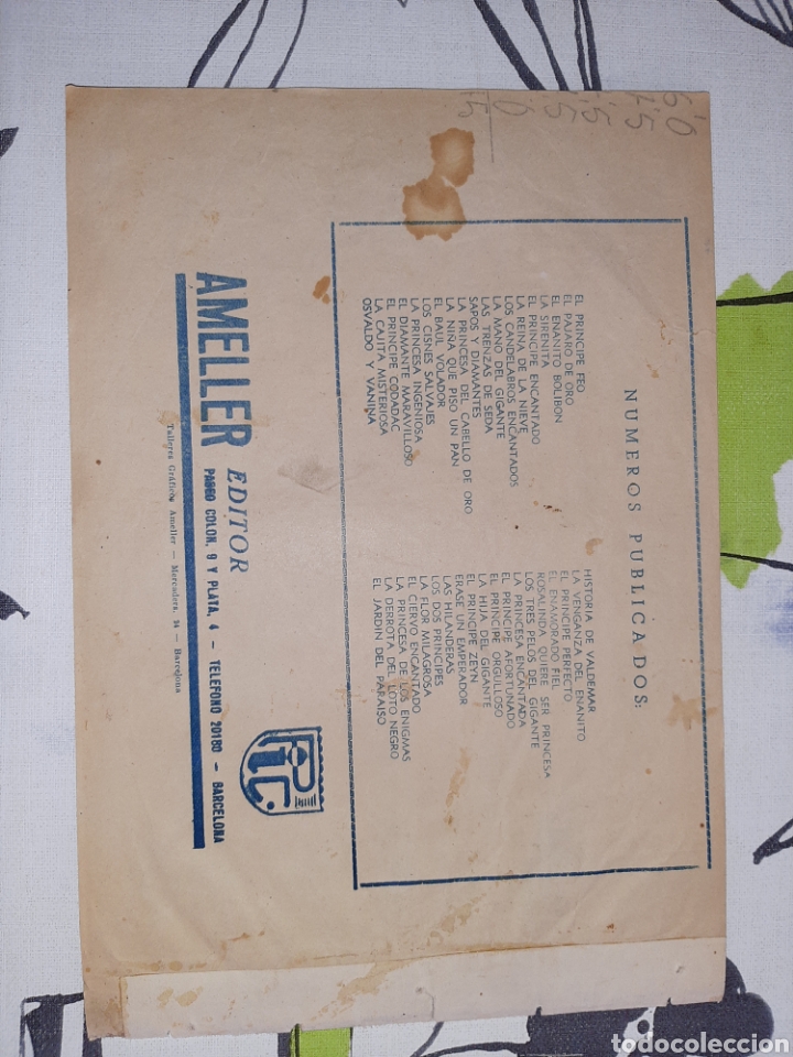 Tebeos: Los cisnes salvajes, Ameller Editor, Ayne - Foto 2
