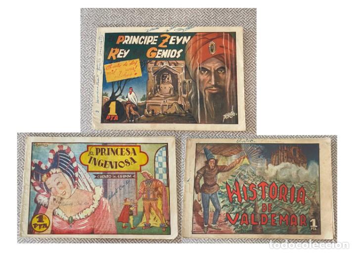 Tebeos: CUENTOS AMELLER, 1942. 3 CUADERNOS - Foto 1