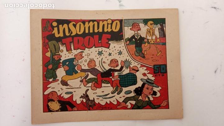 Tebeos: DON TROLE ORIGINAL N&ordm; 1 - EDI. AMELLER 4-8-1948 - Foto 1