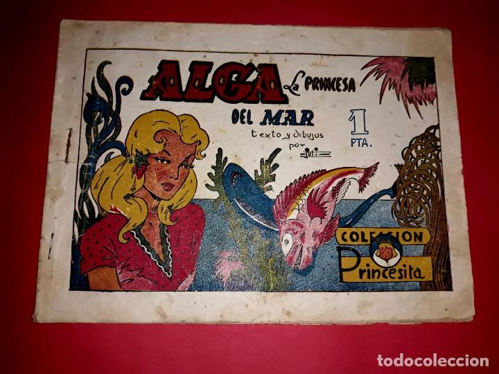 Tebeos: Cuento de hadas Alga La Princesa del Mar Ameller 1945 - Foto 1