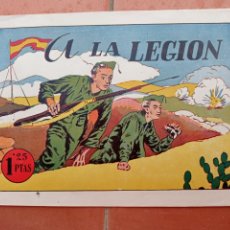 Tebeos: TEBEO , HISTORIETAS GRAFICAS , AMELLER Nº 5--1942 - A LA LEGION - ORIGINAL. Lote 297505173