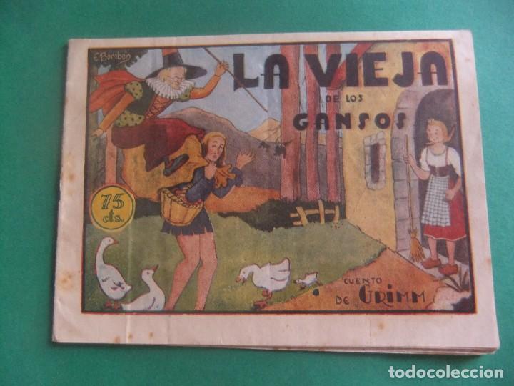 Tebeos: LA VIEJA DE LOS GANSOS CUENTO DE GRIMM AMELLER EDITOR - Foto 1