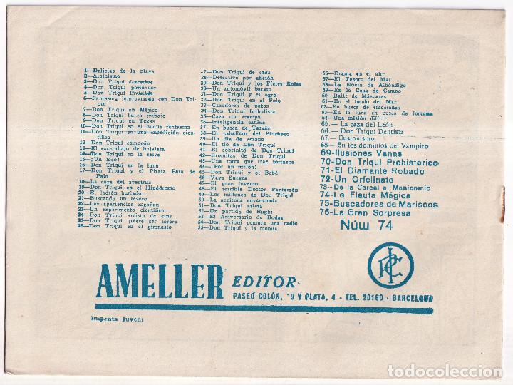Tebeos: LA FLAUTA M&Aacute;GICA. N&ordm; 74. AMELLER, BARCELONA - Foto 2