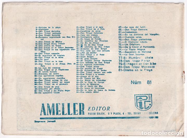 Tebeos: DRAMA EN LA PLAYA. N&ordm; 81. AMELLER, BARCELONA - Foto 2