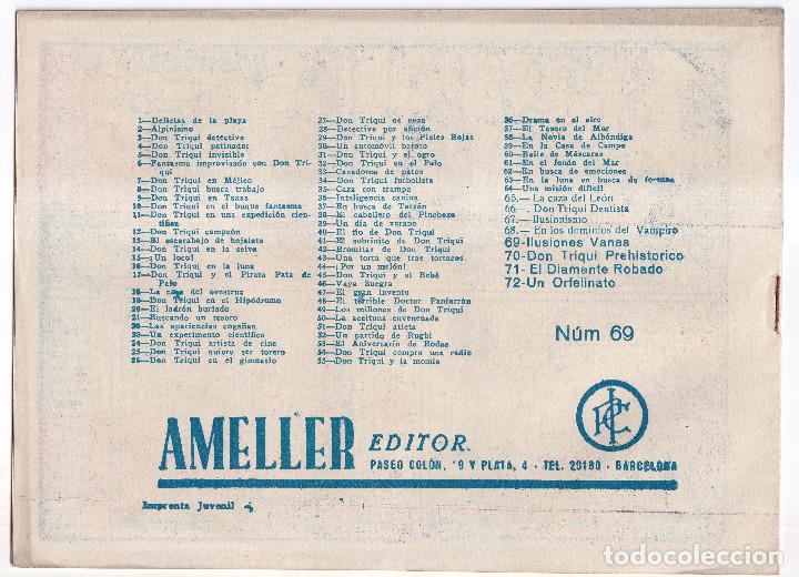 Tebeos: ILUSIONES VANAS. N&ordm; 69. AMELLER, BARCELONA - Foto 2