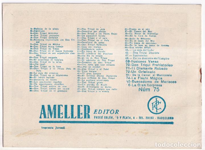 Tebeos: BUSCADORES DE MARISCOS. N&ordm; 75. AMELLER, BARCELONA - Foto 2