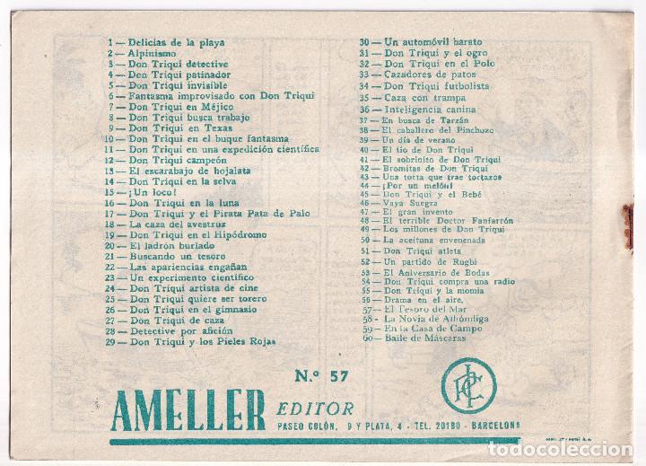 Tebeos: EL TESORO DEL MAR. N&ordm; 57. AMELLER, BARCELONA - Foto 2