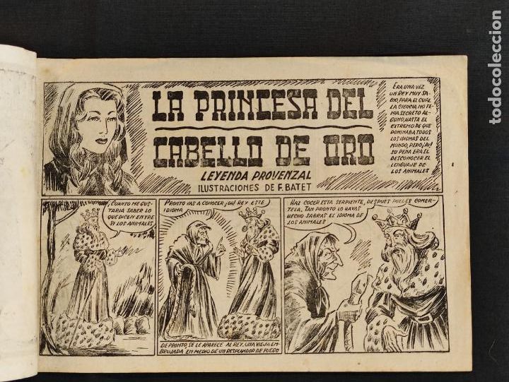 Tebeos: LA PRINCESA DEL CABELLO DE ORO - ORIGINAL - AMELLER - - Foto 3