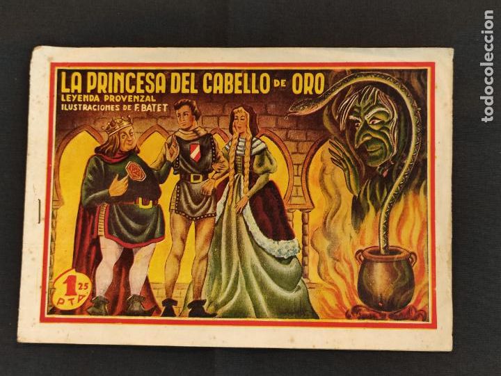 Tebeos: LA PRINCESA DEL CABELLO DE ORO - ORIGINAL - AMELLER - - Foto 1
